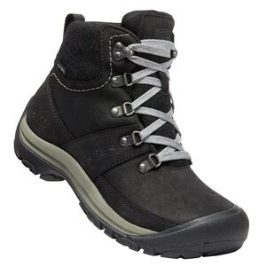 New Womens Keen Kaci III Mid Waterproof Winter Leather Boots Black Size 7.5/8